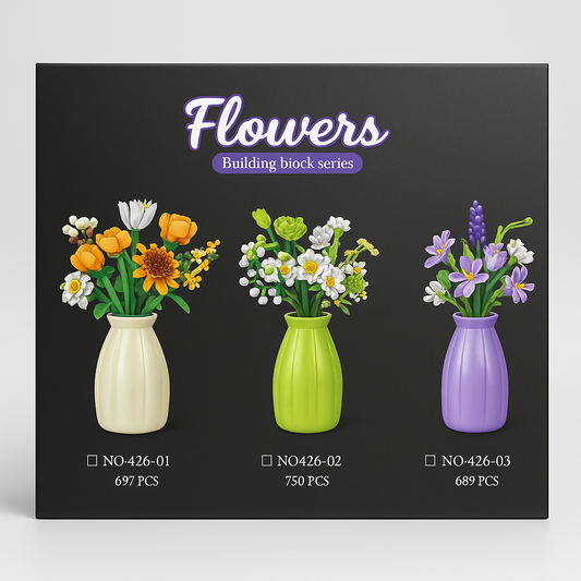 Lego en bouquet de fleurs